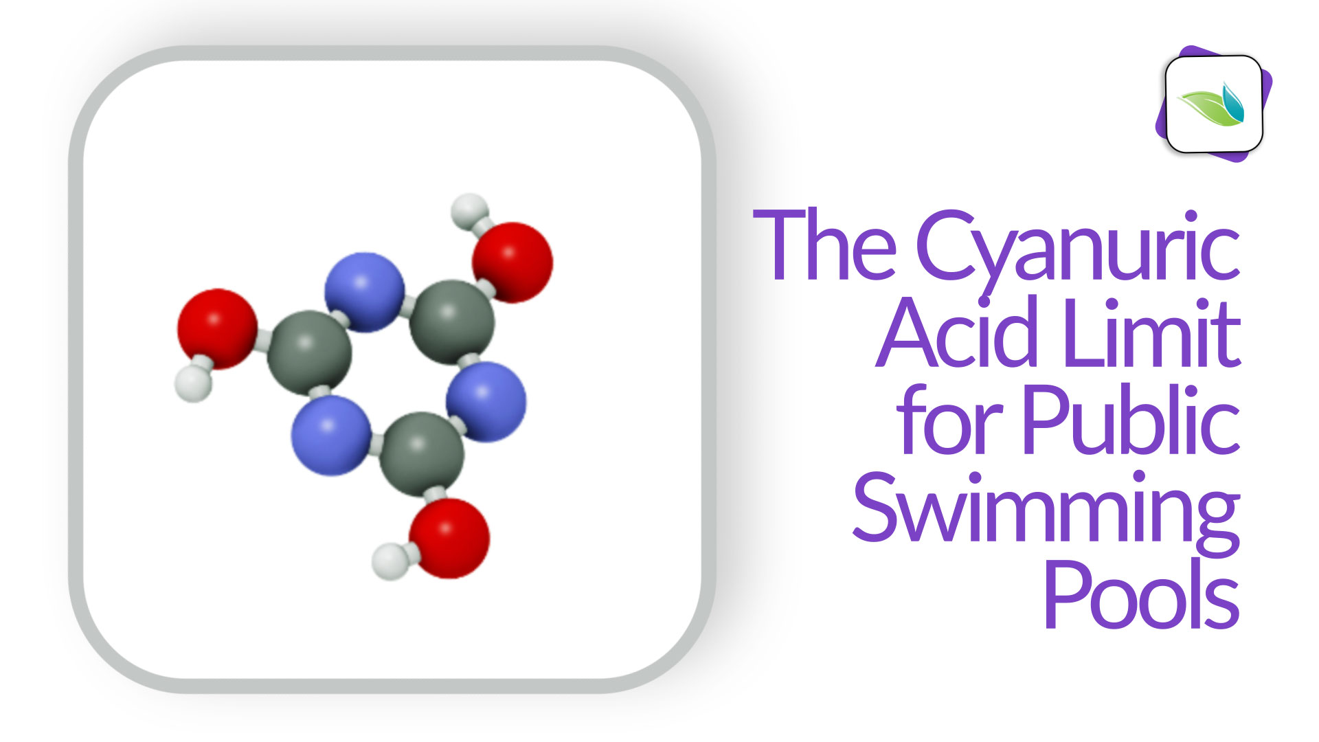 The CDC's Limit for Cyanuric Acid in Swimming Pools